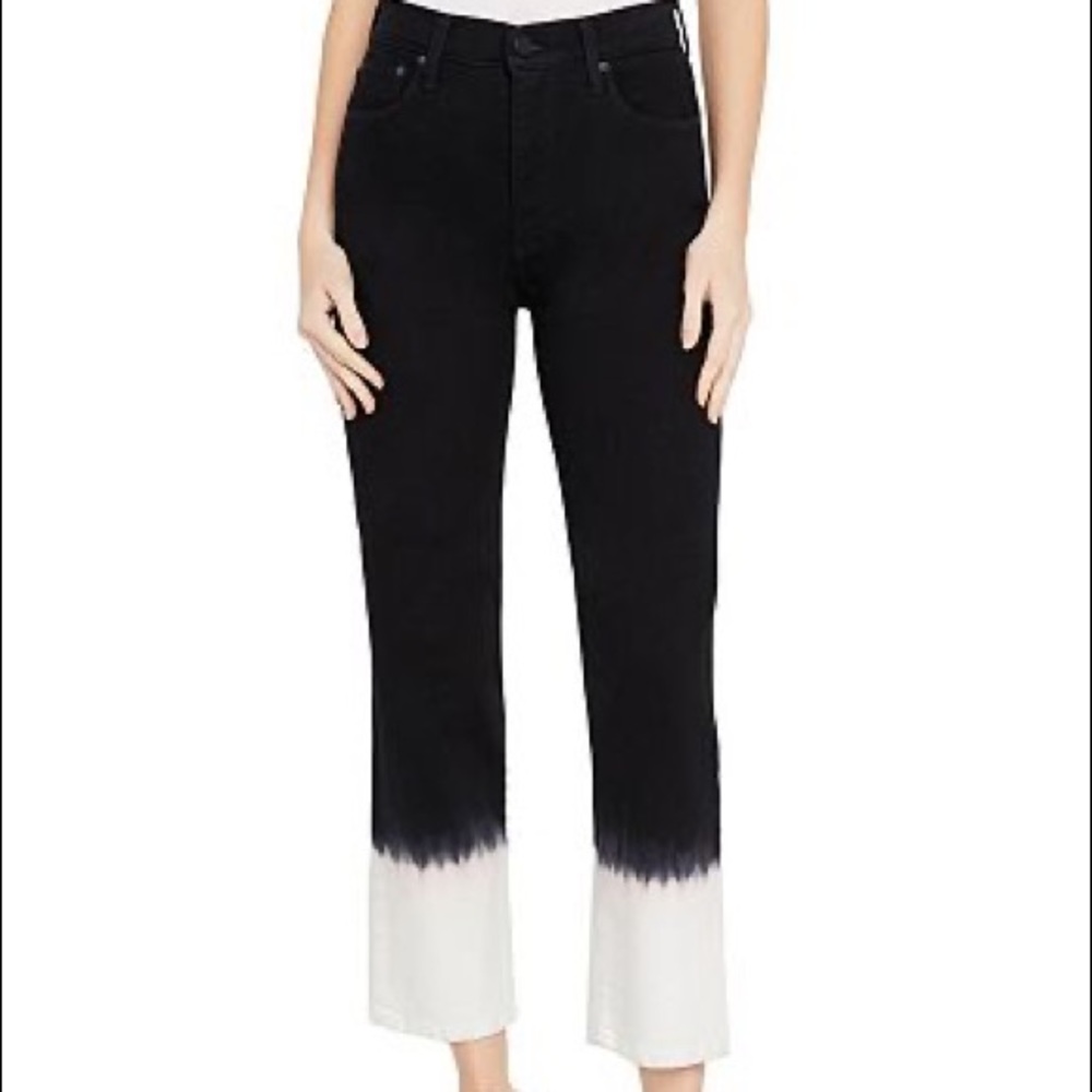 Stunning High Rise Straight Leg Jean (Eclipse)